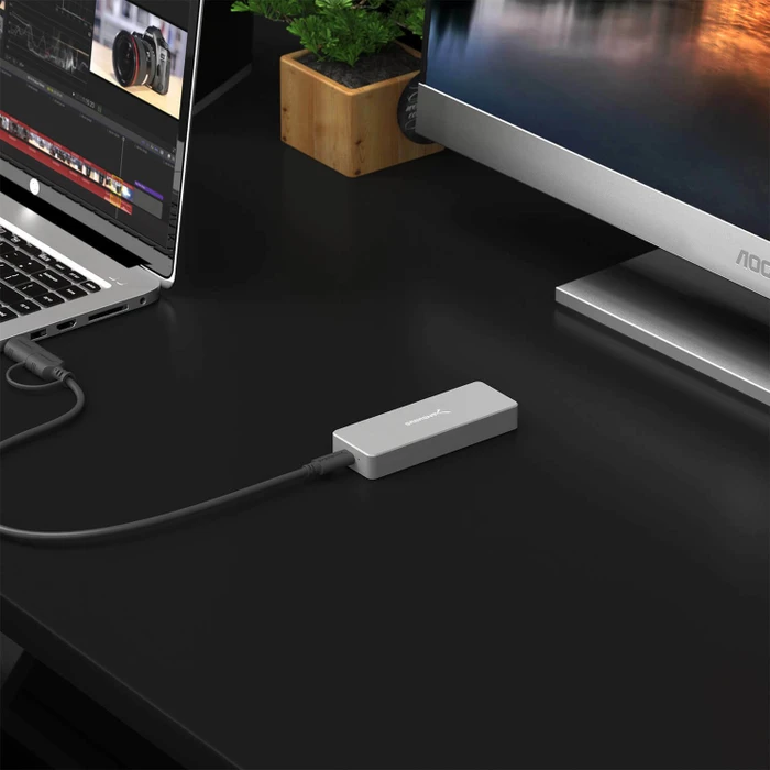 Sabrent NVMe PCIe M.2 M-Key Gehäuse, USB-C 3.1