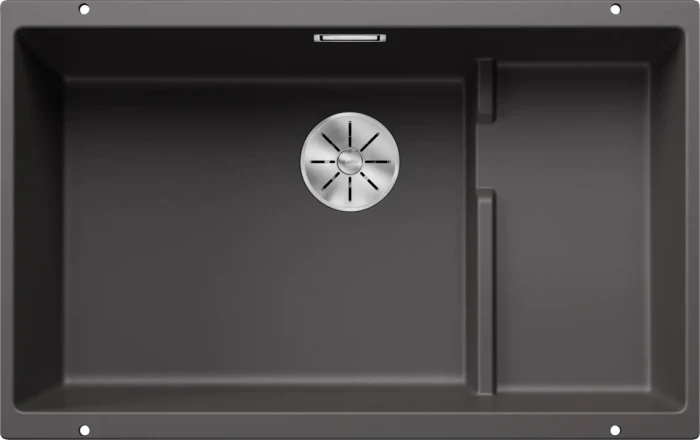 Blanco Subline 700-U Level InFino Unterbau Becken links felsgrau inkl. Zubehör