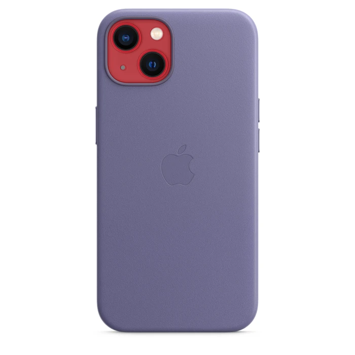 Apple Leder Case mit MagSafe für iPhone 13 Wisteria