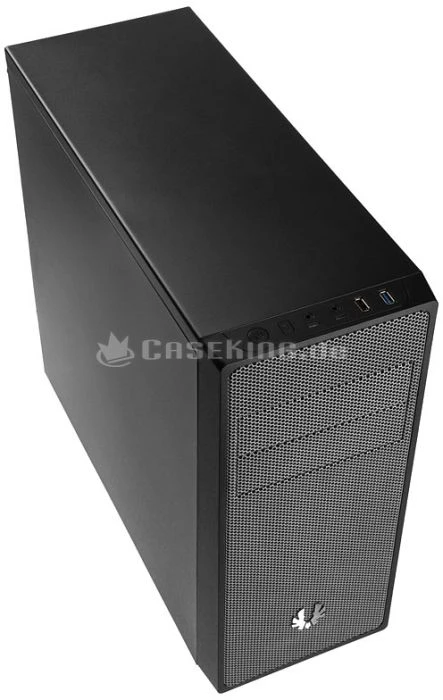 BitFenix Neos schwarz/silber, schallgedämmt
