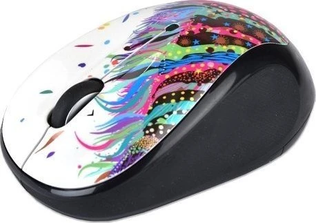 Logitech M325 Wireless Mouse Celebration Black, USB