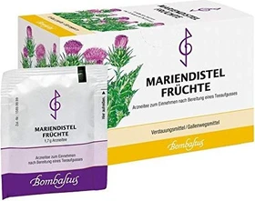 Bombastus Mariendistelfrüchte Tee Beutel, 20 Stück