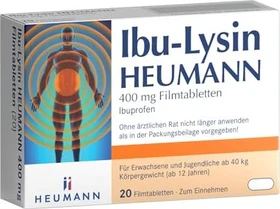 Ibu-Lysin Heumann 400mg Filmtabletten, 20 Stück