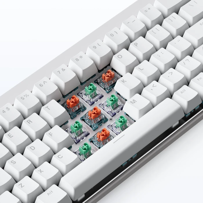 Mchose Ace 68 Air HE Ultra Esports Keyboard, Aurora Black, LEDs RGB, Mount Tai Magnetic Switch GT, USB, US