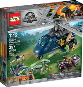 LEGO Jurassic World - Blue's Hubschrauber-Verfolgungsjagd
