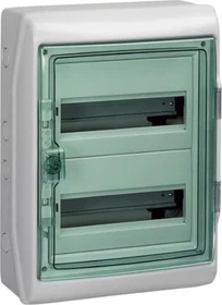 Schneider Electric Kaedra Kleinverteiler, 2x18 TE, IP65