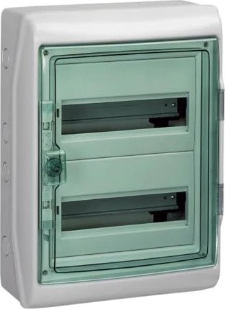 Schneider Electric Kaedra Kleinverteiler, 2x18 TE, IP65