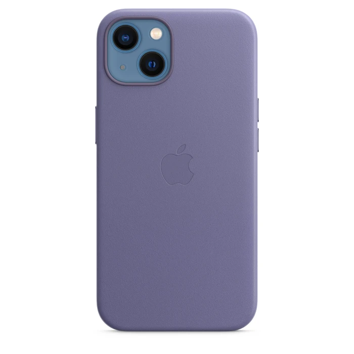 Apple Leder Case mit MagSafe für iPhone 13 Wisteria