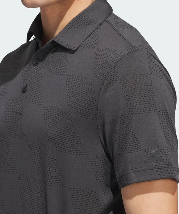 adidas Ultimate365 Textured Poloshirt kurzarm schwarz (Herren)