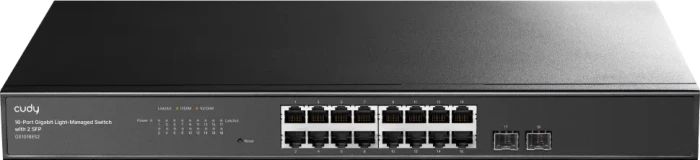 Cudy Rackmount Gigabit Smart Switch, 16x RJ-45, 2x SFP
