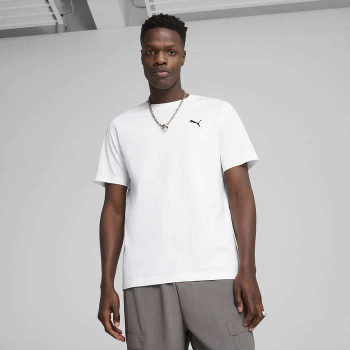 Puma Wardrobe ESS T-Shirt kurzarm puma white (Herren)