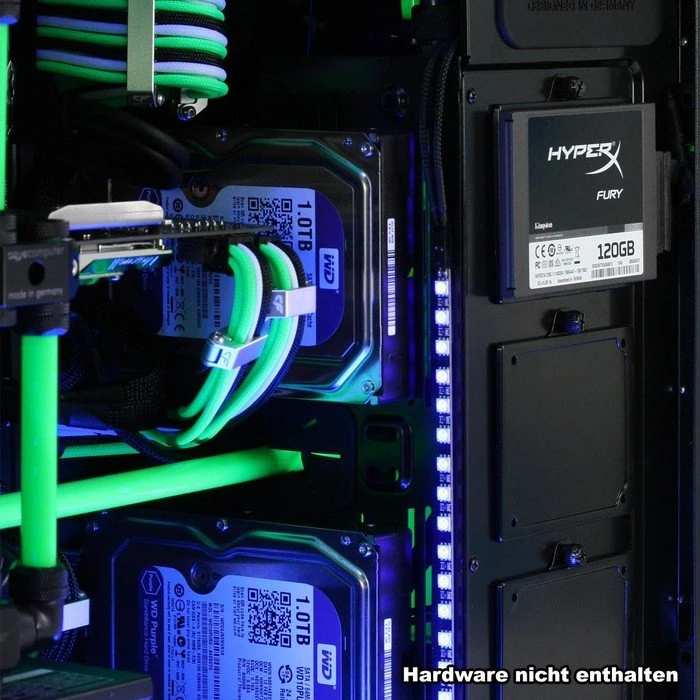 Nanoxia CoolForce 2 Rev. B schwarz, schallgedämmt