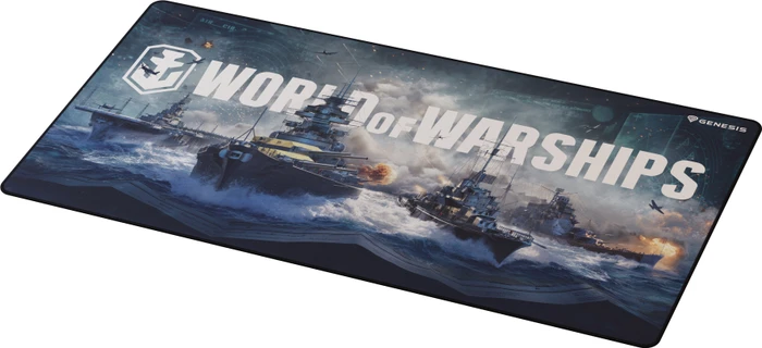 Genesis Carbon 500 Maxi WOWS Armada - Official World of Warships Mousepad, 900x450mm