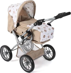 Bayer Chic 2000 Leni 3in1 Kombipuppenwagen Bärchen beige