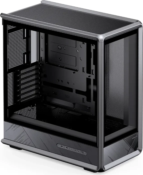 Jonsbo D401 Black, Glasfenster