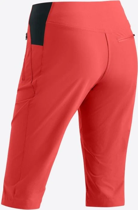 Maier Sports Inara Slim Capri Vario Hose 3/4 red orcher (Damen)