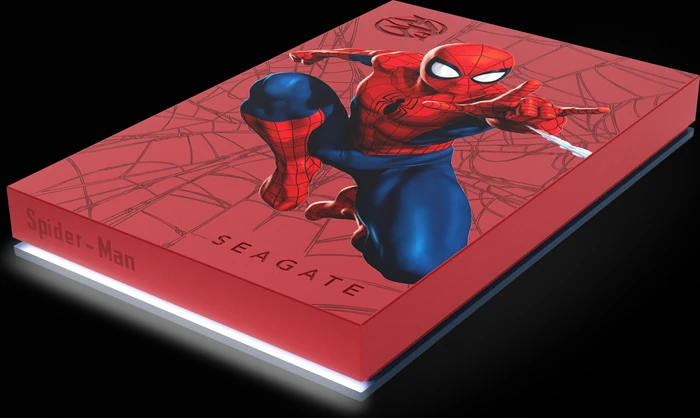 Seagate FireCuda Gaming HDD - Spider-Man Special Edition, 2TB, +Rescue, USB 3.0 Micro-B