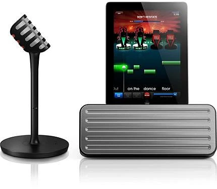 Philips kabelloses Mikrofon und Bluetooth Lautsprecher