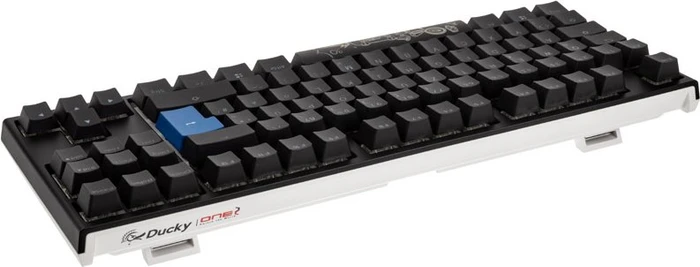 Ducky One 2 RGB TKL PBT, LEDs RGB, schwarz, MX RGB NATURE WHITE, USB, DE