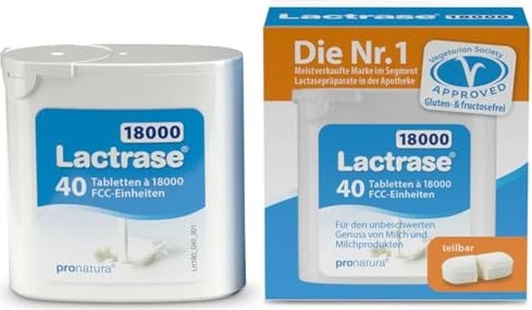 Lactrase 18000 Tabletten, 40 Stück