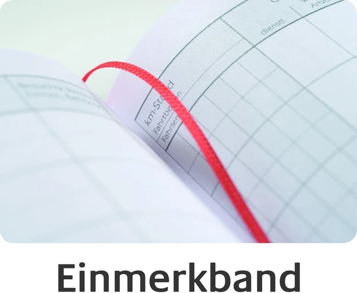 Avery-Zweckform Fahrtenbuch mit Jahresabrechnung, A6 quer, Hardcover, 48 Blatt
