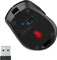 JLab Go Charge Wireless Mouse, schwarz, USB/Bluetooth Vorschaubild