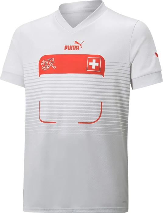 Puma FIFA WM 2022 Schweiz Auswärtstrikot (Junior)