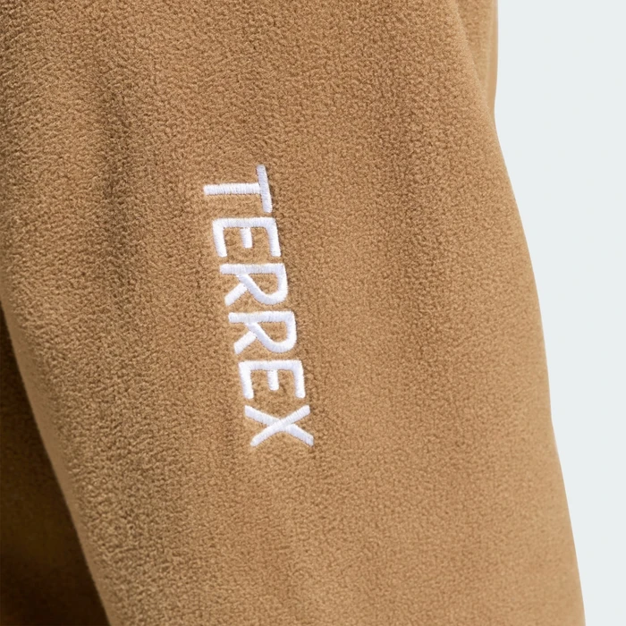 adidas Terrex Multi Essentials Fleece Jacke brown oxide (Herren)