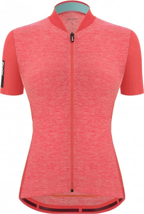Santini Colore Puro Trikot kurzarm orange (Damen)
