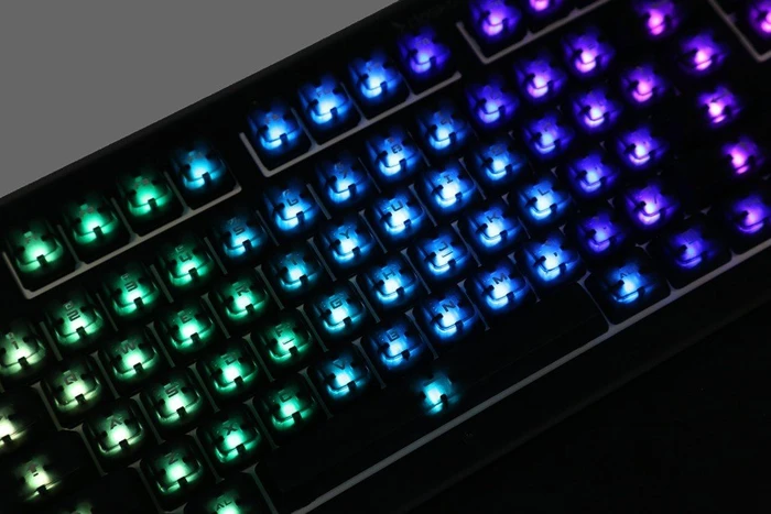 Das Keyboard Keycap Set für Gamma-Zulu Switches, 105 Tasten, ISO-UK