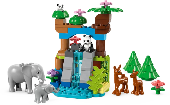 LEGO DUPLO - Wildtier-Familien 3-in-1-Set