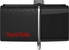 SanDisk Ultra Dual Android 16GB schwarz, USB-A + USB Micro-B, USB 3.2 Gen 1×1, USB 2.0