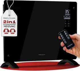 ProfiCare PC-GKH 3118 Glas Standkonvektor schwarz