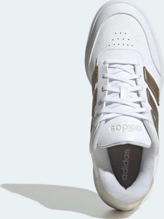 adidas Courtblock Bold cloud white/cyber metallic/orbit grey (Damen) (JI2203) – Bild 2 von 4