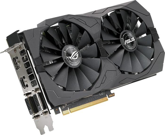 ASUS ROG Strix Radeon RX 570 OC, ROG-STRIX-RX570-O8G-GAMING, 8GB GDDR5, 2x DVI, HDMI, DP