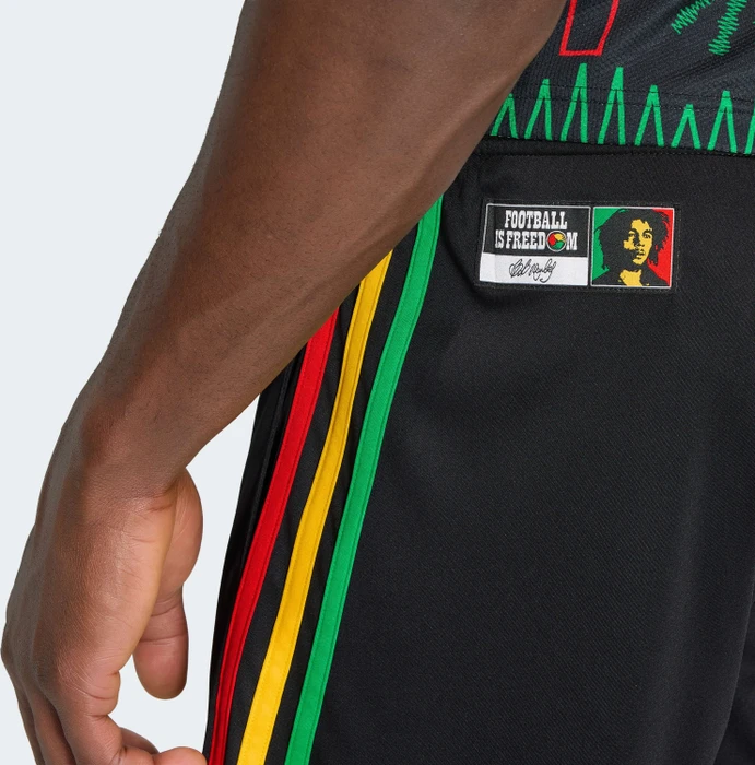 adidas Jamaika 26 x Bob Marley 2026 Auswärtsshorts (Herren)