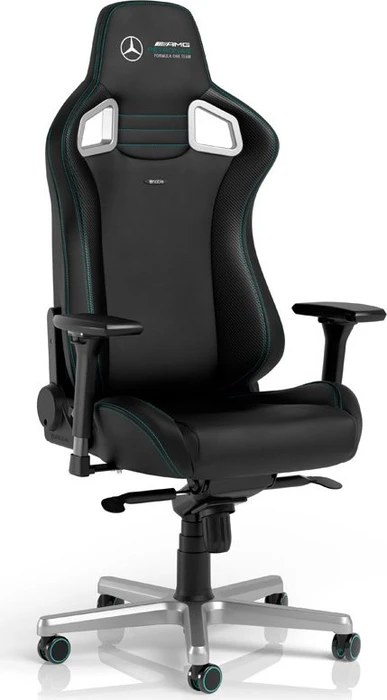 noblechairs Epic Mercedes-AMG Petronas Formula One Team 2021 Edition Gamingstuhl, schwarz/silber