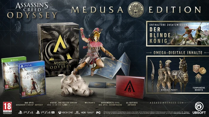 Assassin's Creed: Odyssey - Medusa Edition (PS4)