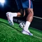 Puma King Ultimate FG/AG puma white/bluemazing/flat light gray/sunset glow Vorschaubild