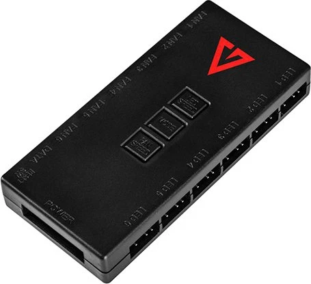 Modecom Volcano Amirani ARGB Black, Glasfenster