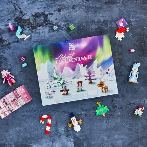 Plus-Plus Santa's Northern Lights Adventure Adventskalender 2025