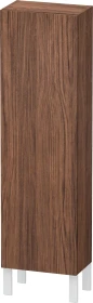 Duravit L-Cube Halbhochschrank 400 x 243 x 1320 mm nussbaum dunkel matt