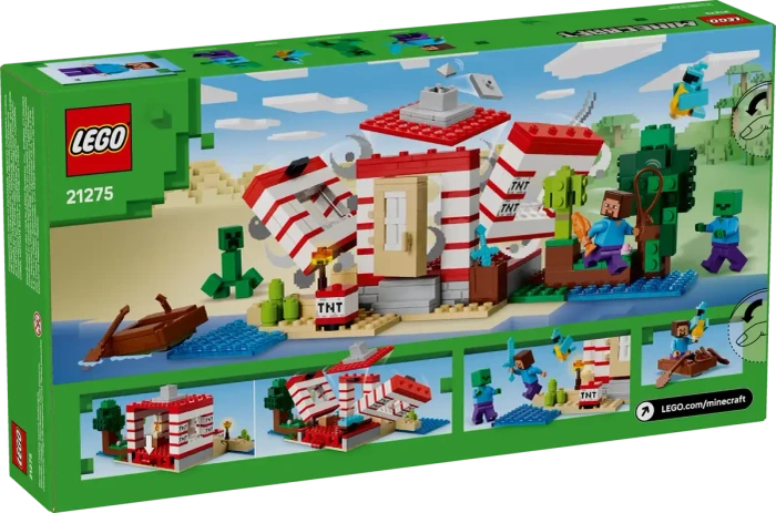 LEGO Minecraft - Das TNT-Dschungelhaus