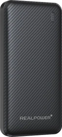 Ultron Powerbank RealPower PB-10000 Plus schwarz