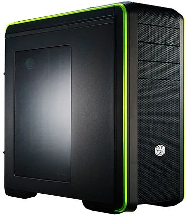 Cooler Master CM 690 III grün, Acrylfenster