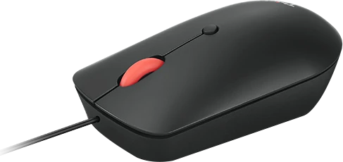 Lenovo ThinkPad USB-C Wired Compact Mouse Raven Black, USB