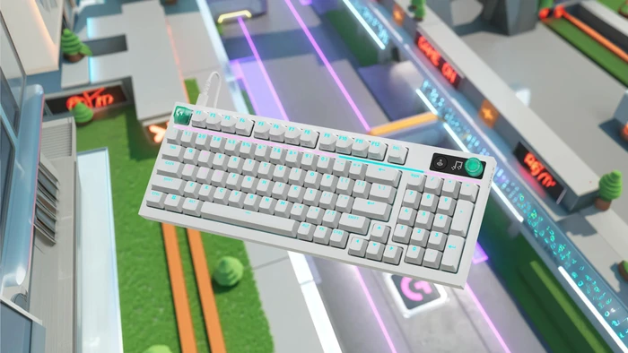 Logitech G316 X 98, weiß, Tactile Switch, USB, ES