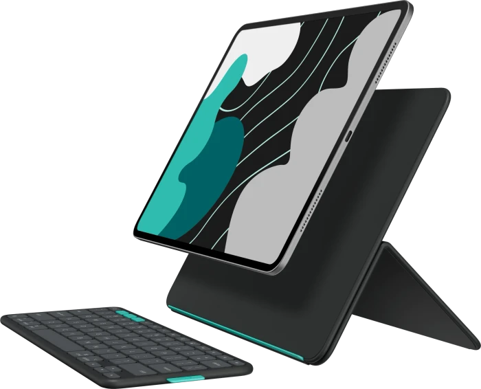 Logitech Flip Folio für iPad Pro 13" (M4/M5) und iPad Air 13" (M2/M3), DE