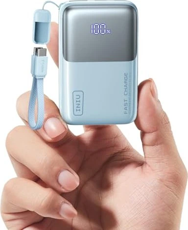 INIU P50 Mini-Powerbank 45W 10000mAh blau
