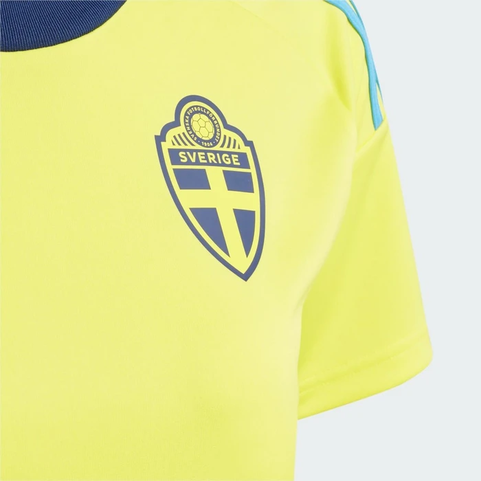 adidas Schweden Fan 2024 Heimtrikot bright yellow (Damen)